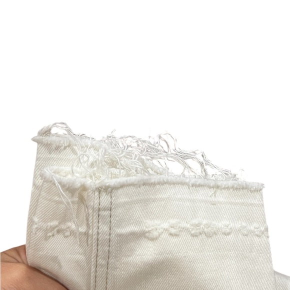 NEW Free People 90s Jax Patched Button Fly Raw Hem
Straight Jeans - Picture 5 of 9